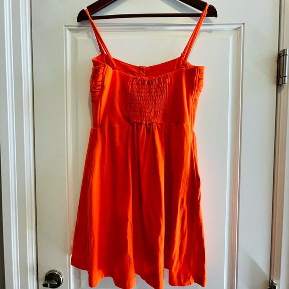 Powder Room - Vibrant orange cotton dress - Picture 4 of 4